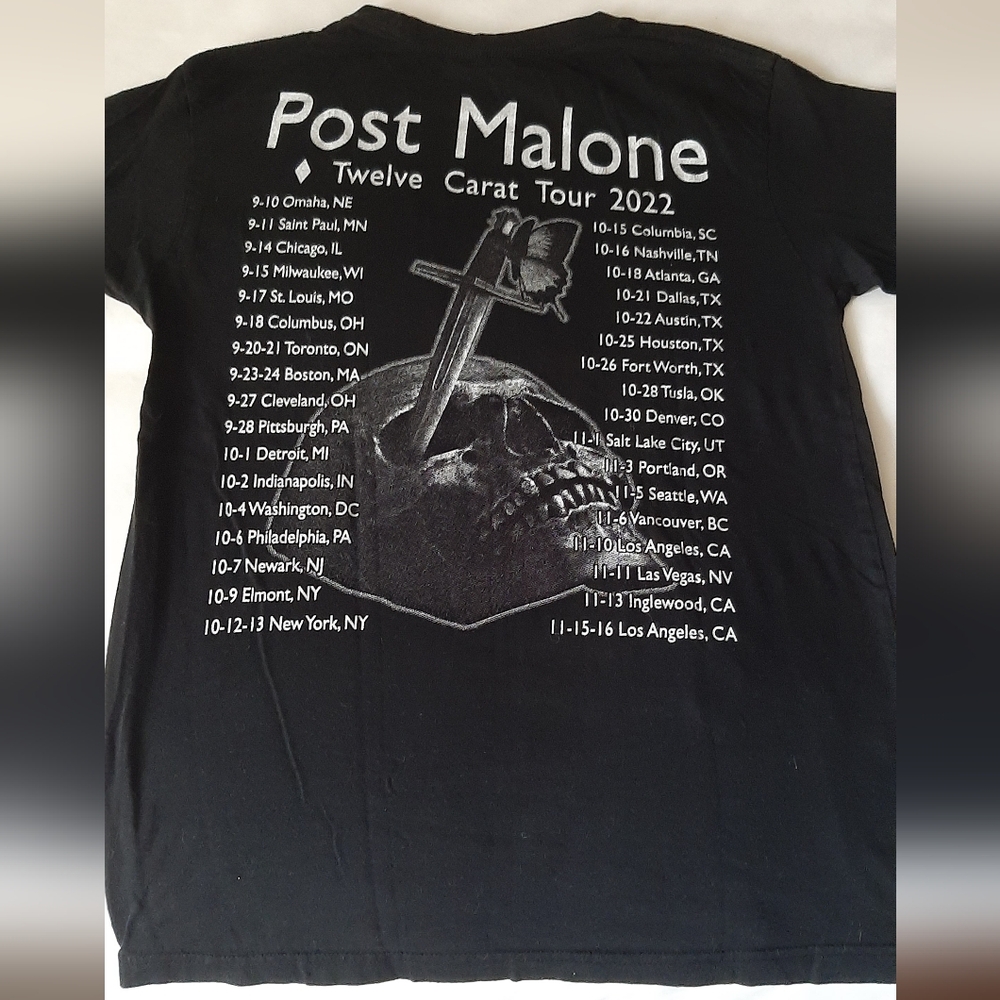 POST MALONE Toronto Concert T-shirt